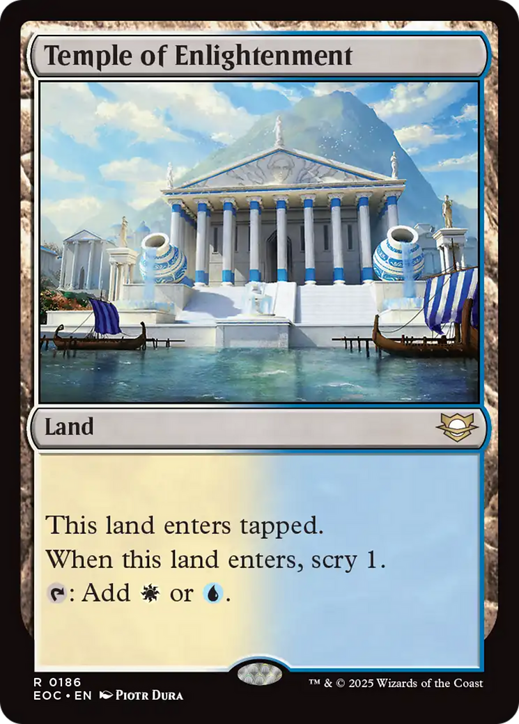 Temple of Enlightenment [Edge of Eternities Commander] | Exor Games Summserside