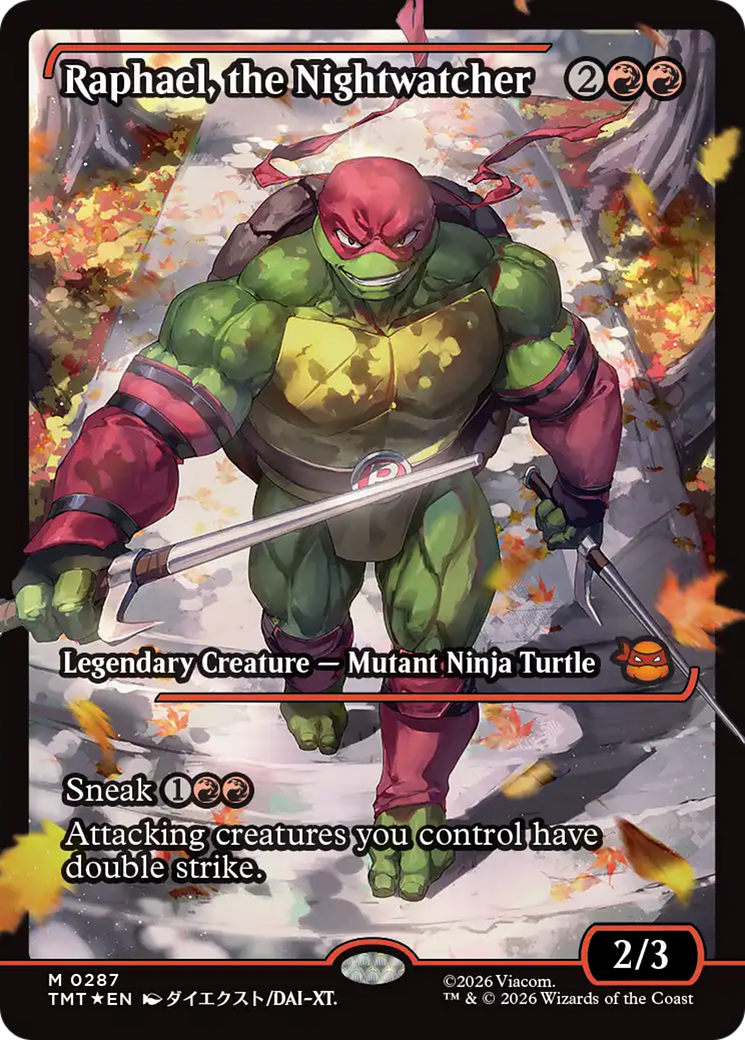 Raphael, the Nightwatcher (Showcase) [Teenage Mutant Ninja Turtles] | Exor Games Summserside