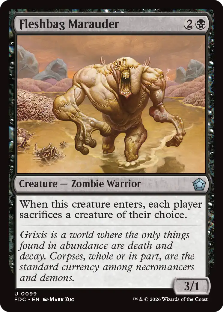 Fleshbag Marauder [Foundations Commander] | Exor Games Summserside