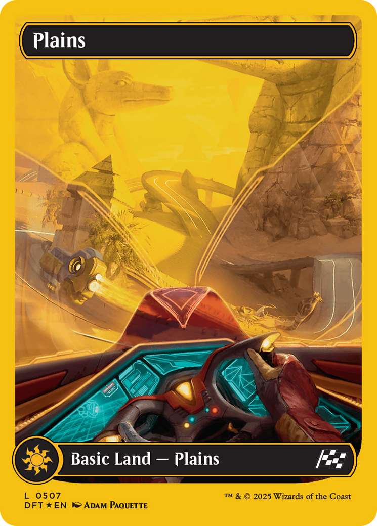 Plains (0507) (First-Place Foil) [Aetherdrift] | Exor Games Summserside