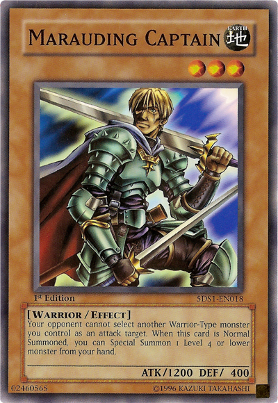 Marauding Captain [5DS1-EN018] Common | Exor Games Summserside