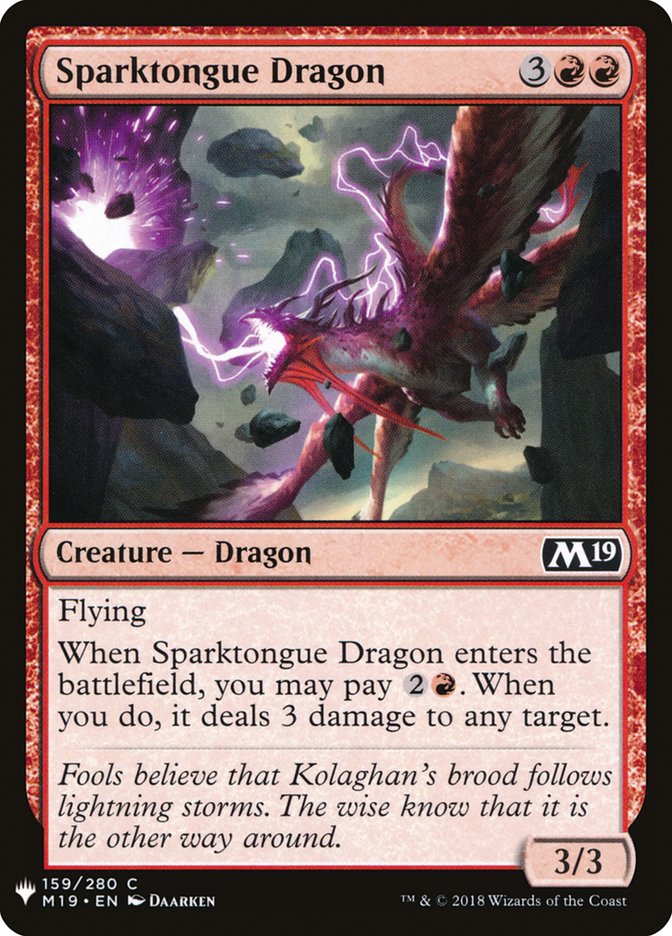 Sparktongue Dragon [Mystery Booster] | Exor Games Summserside