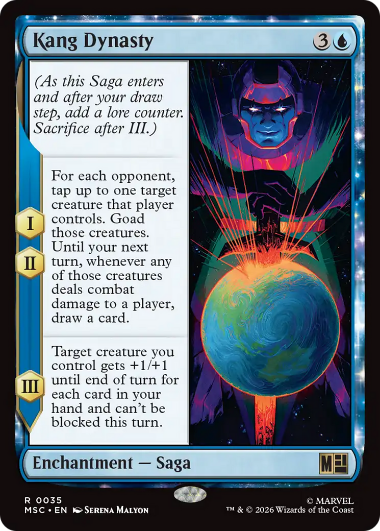 Kang Dynasty (Surge Foil) [Marvel Super Heroes Commander] | Exor Games Summserside