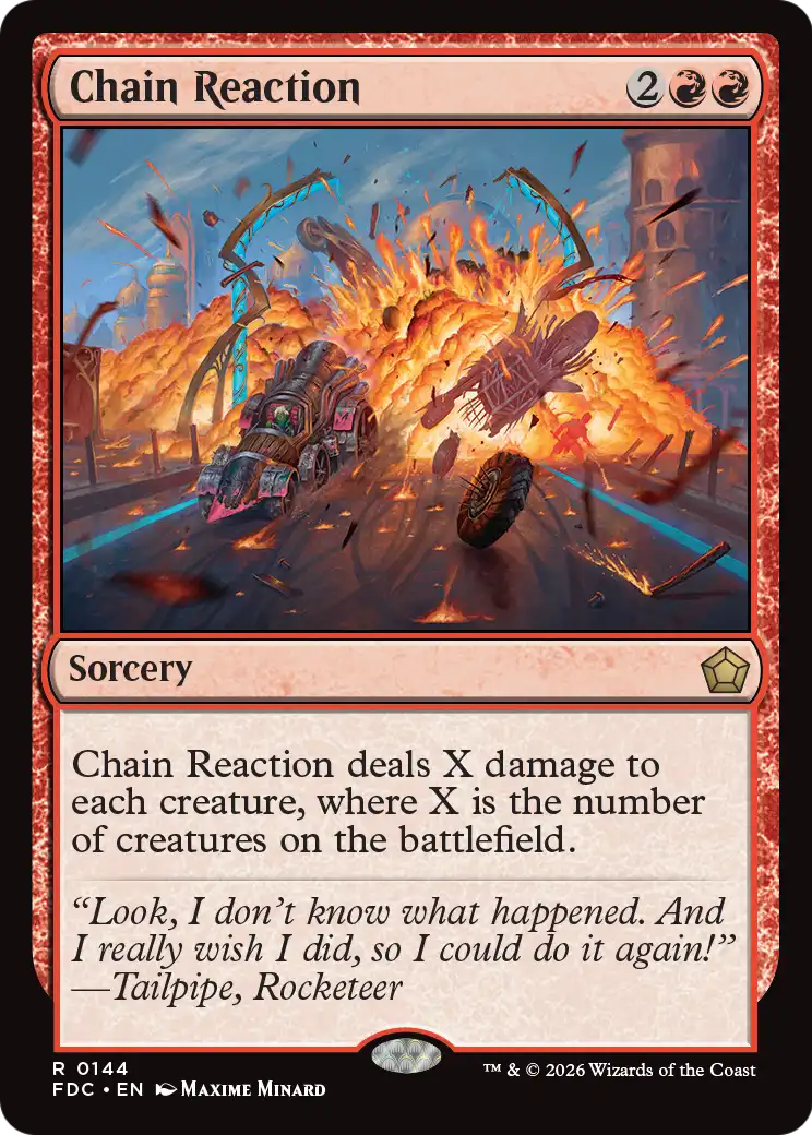 Chain Reaction [Foundations Commander] | Exor Games Summserside