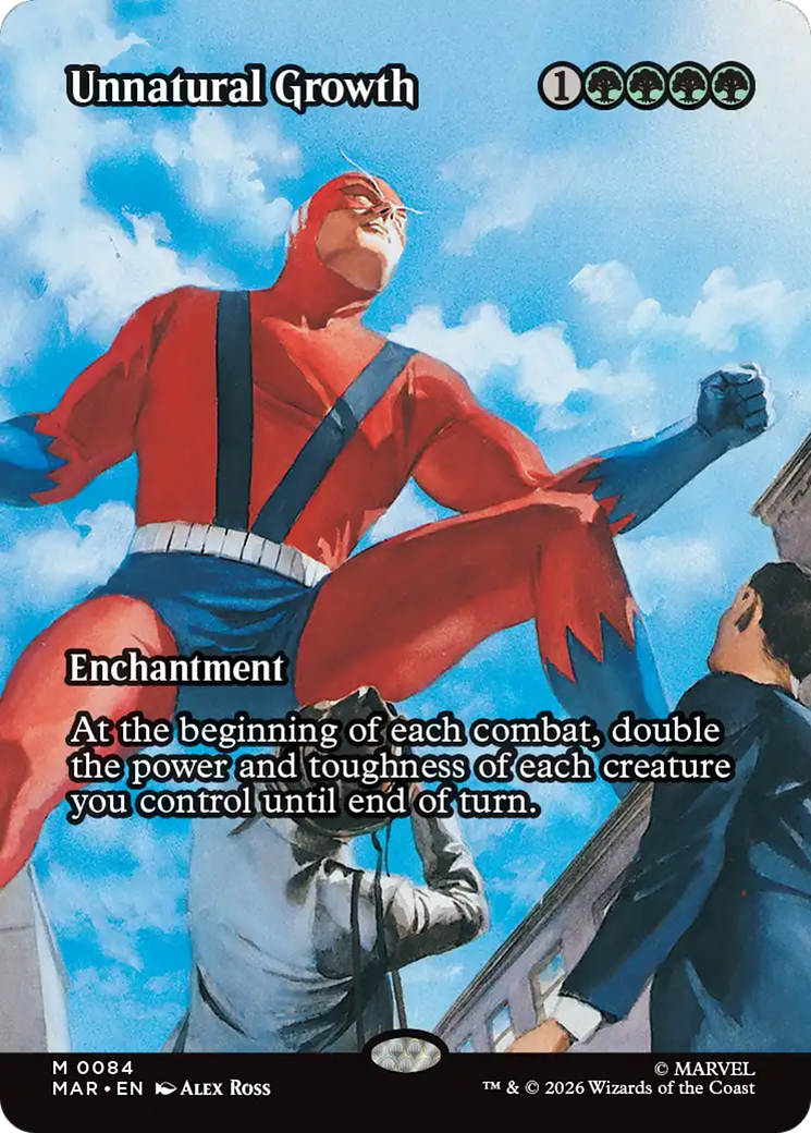 Unnatural Growth (Borderless) [Marvel Universe: Eternal-Legal] | Exor Games Summserside