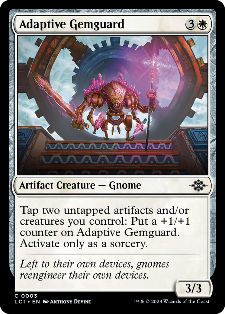 Adaptive Gemguard [The Lost Caverns of Ixalan] | Exor Games Summserside