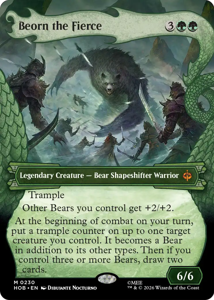 Beorn the Fierce (Showcase) [The Hobbit] | Exor Games Summserside