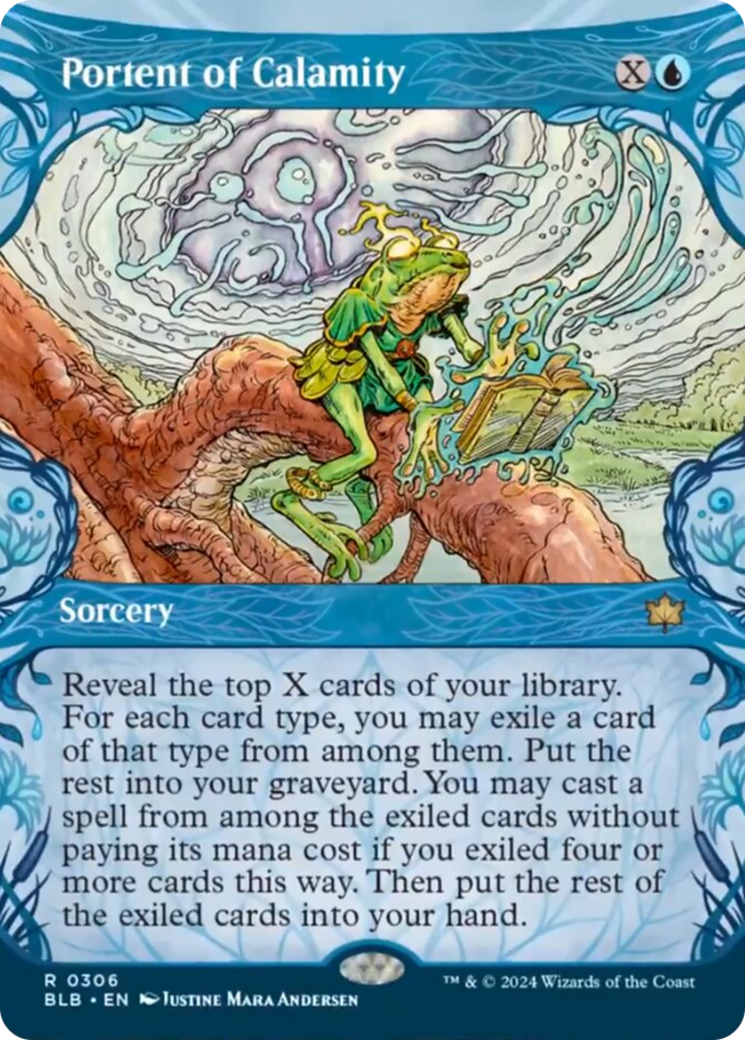 Portent of Calamity (Showcase) [Bloomburrow] | Exor Games Summserside