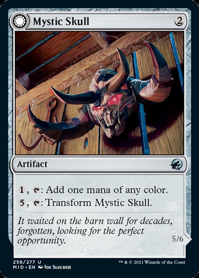 Mystic Skull // Mystic Monstrosity [Innistrad: Midnight Hunt] | Exor Games Summserside