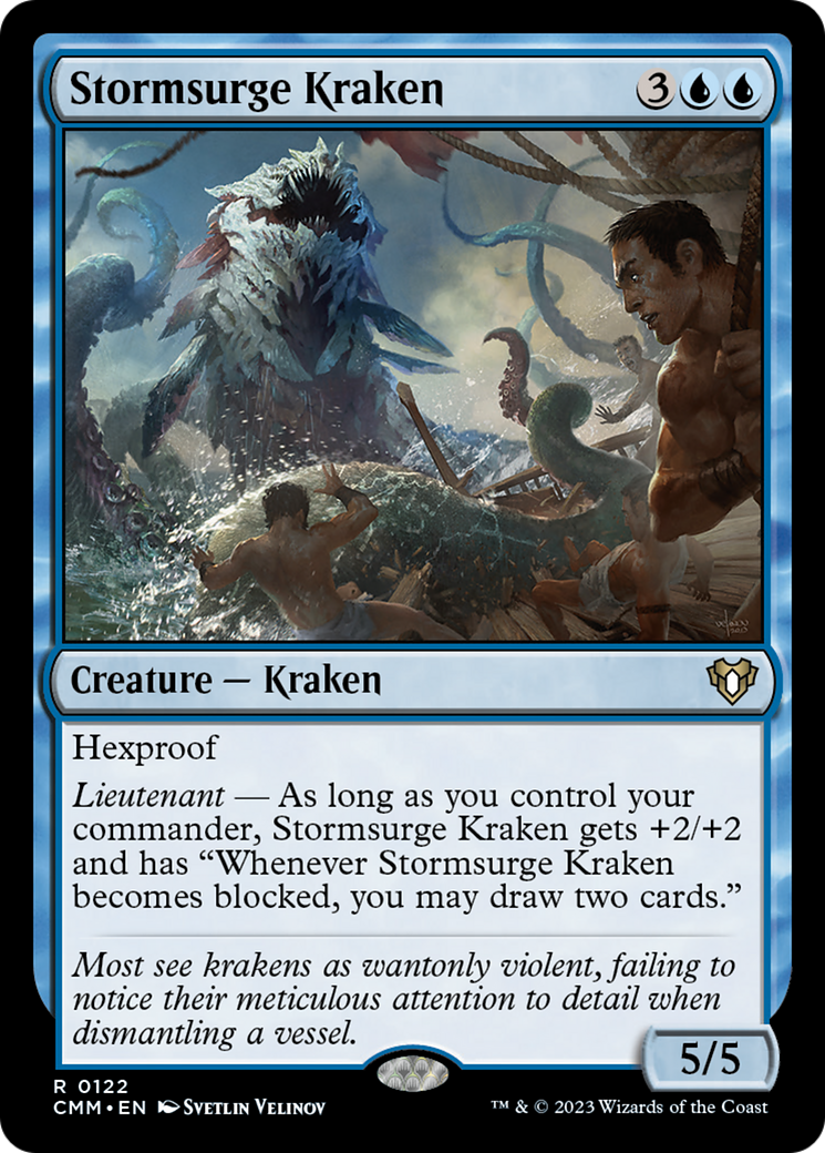 Stormsurge Kraken [Commander Masters] | Exor Games Summserside