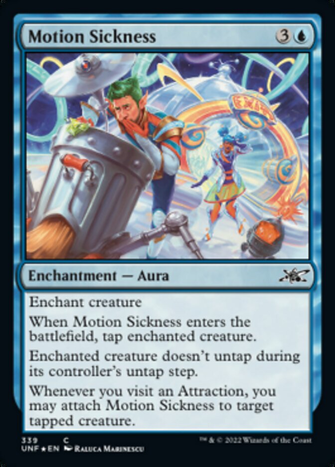 Motion Sickness (Galaxy Foil) [Unfinity] | Exor Games Summserside