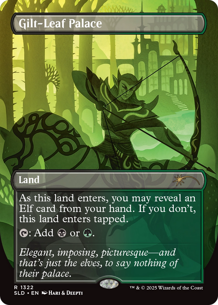 Gilt-Leaf Palace (Rainbow Foil) [Secret Lair Drop Series] | Exor Games Summserside