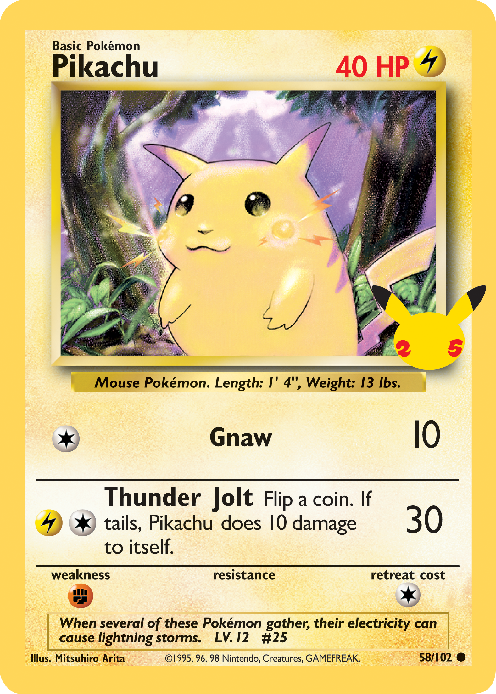 Pikachu (58/102) (Jumbo Card) [First Partner Pack] | Exor Games Summserside