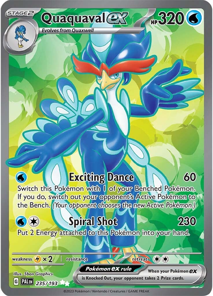 Quaquaval ex (235/193) [Scarlet & Violet: Paldea Evolved] | Exor Games Summserside