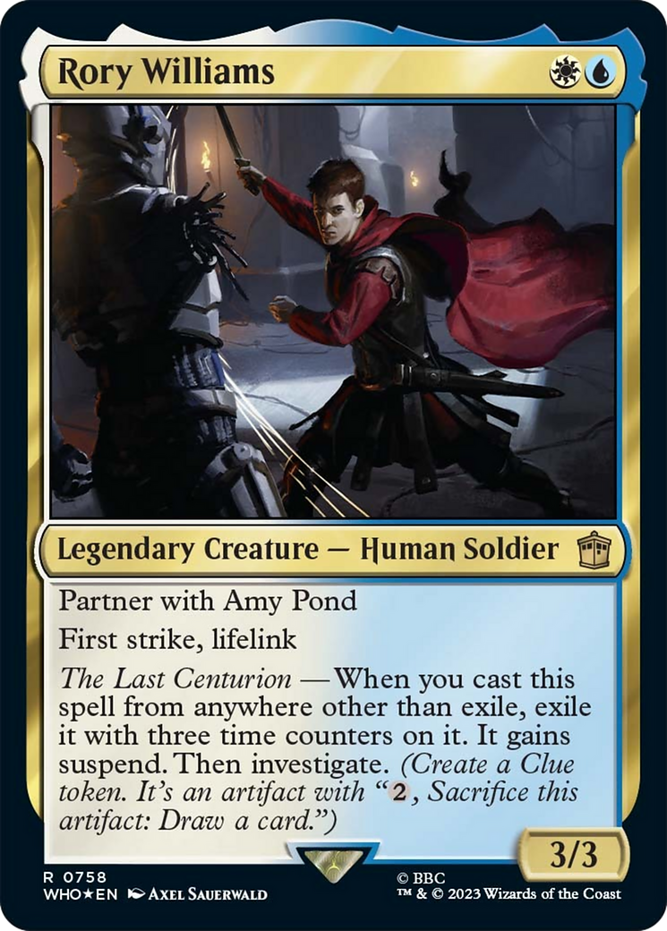 Rory Williams (Surge Foil) [Doctor Who] | Exor Games Summserside