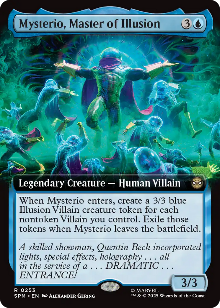 Mysterio, Master of Illusion (Extended Card) [Marvel's Spider-Man] | Exor Games Summserside