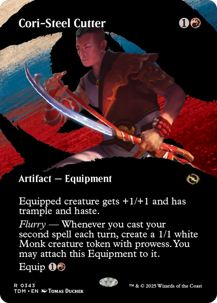 Cori-Steel Cutter (Borderless) [Tarkir: Dragonstorm] | Exor Games Summserside
