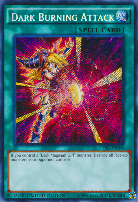 Dark Burning Attack [LDK2-ENS04] Secret Rare | Exor Games Summserside