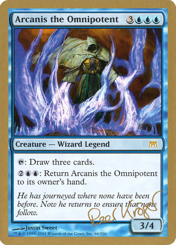 Arcanis the Omnipotent (Peer Kroger) [World Championship Decks 2003] | Exor Games Summserside