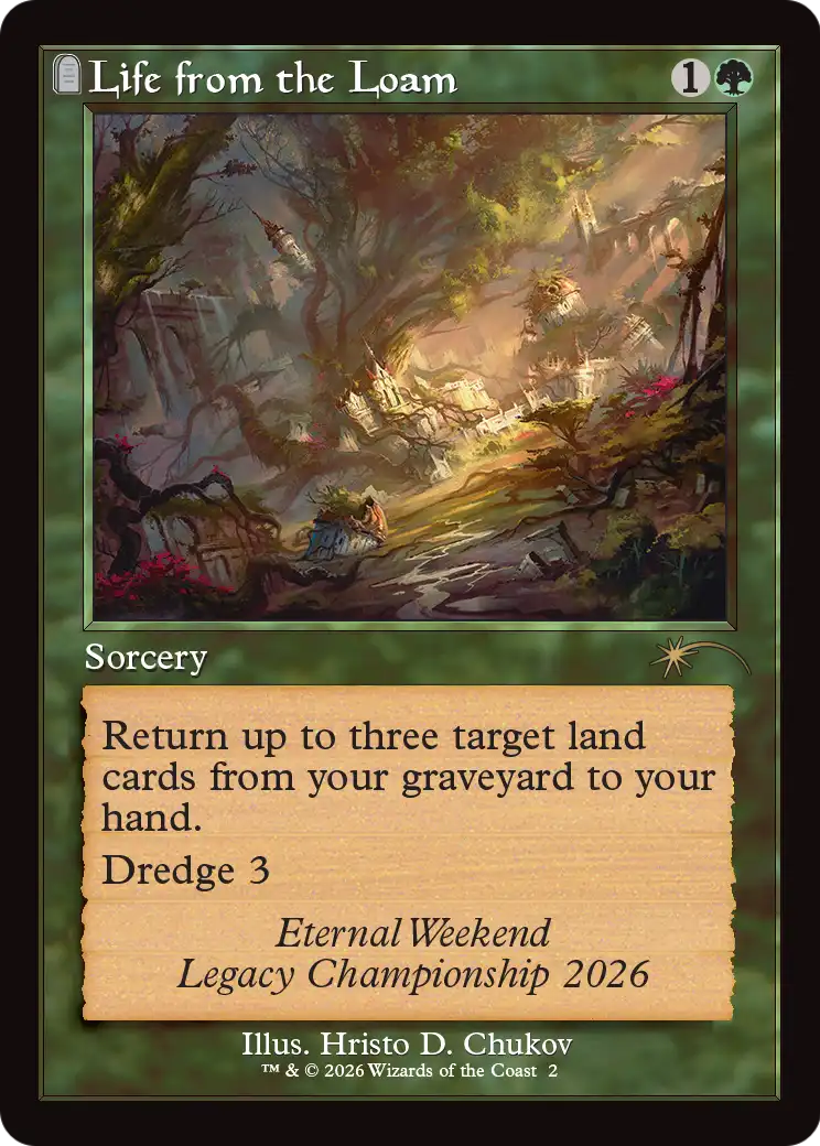 Life from the Loam (Retro Frame) (Eternal Weekend 2026 Promo) [Eternal Weekend] | Exor Games Summserside