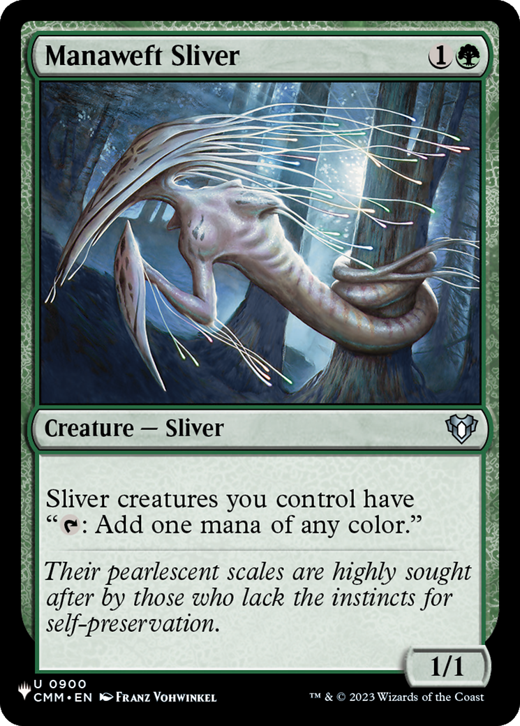 Manaweft Sliver (CMM) [The List] | Exor Games Summserside