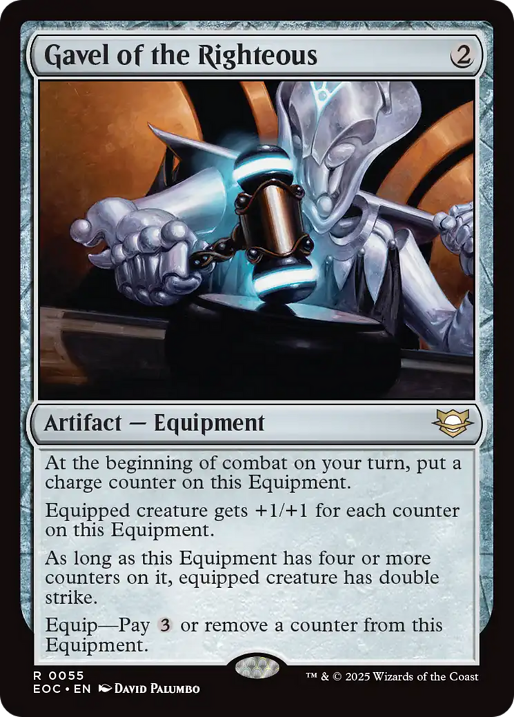 Gavel of the Righteous [Edge of Eternities Commander] | Exor Games Summserside