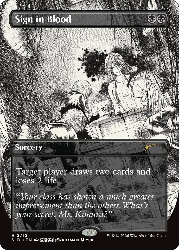 Sign in Blood [Secret Lair Drop Series] | Exor Games Summserside