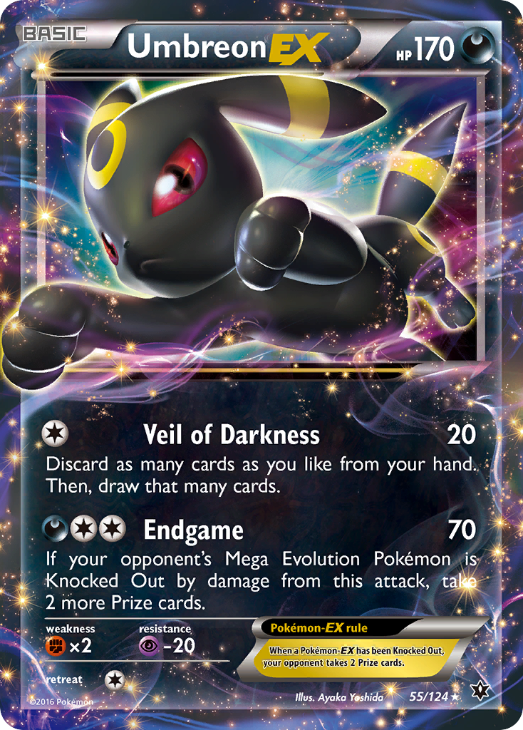 Umbreon EX (55/124) [XY: Fates Collide] | Exor Games Summserside