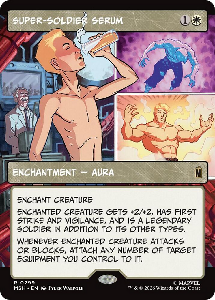 Super-Soldier Serum (Borderless) [Marvel Super Heroes] | Exor Games Summserside