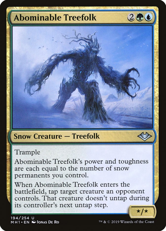 Abominable Treefolk [Modern Horizons] | Exor Games Summserside