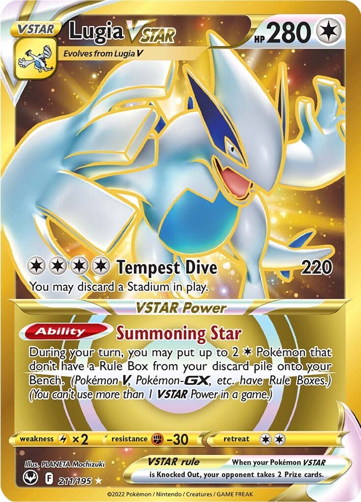 Lugia VSTAR (211/195) [Sword & Shield: Silver Tempest] | Exor Games Summserside