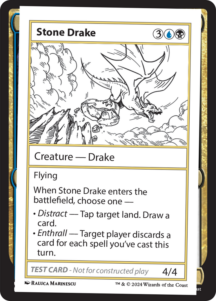 Stone Drake [Mystery Booster 2 Playtest Cards] | Exor Games Summserside