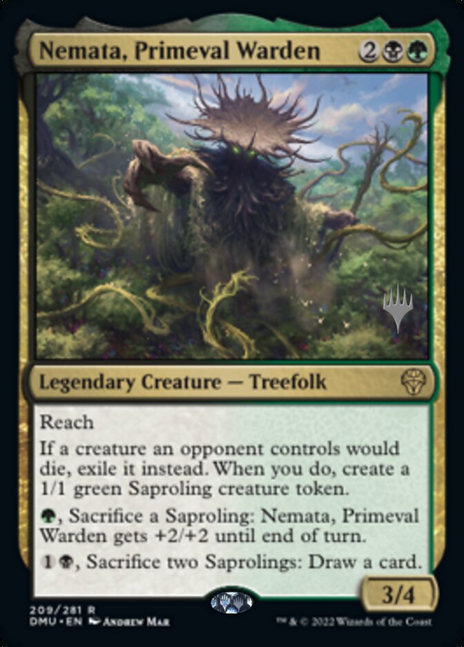 Nemata, Primeval Warden (Promo Pack) [Dominaria United Promos] | Exor Games Summserside