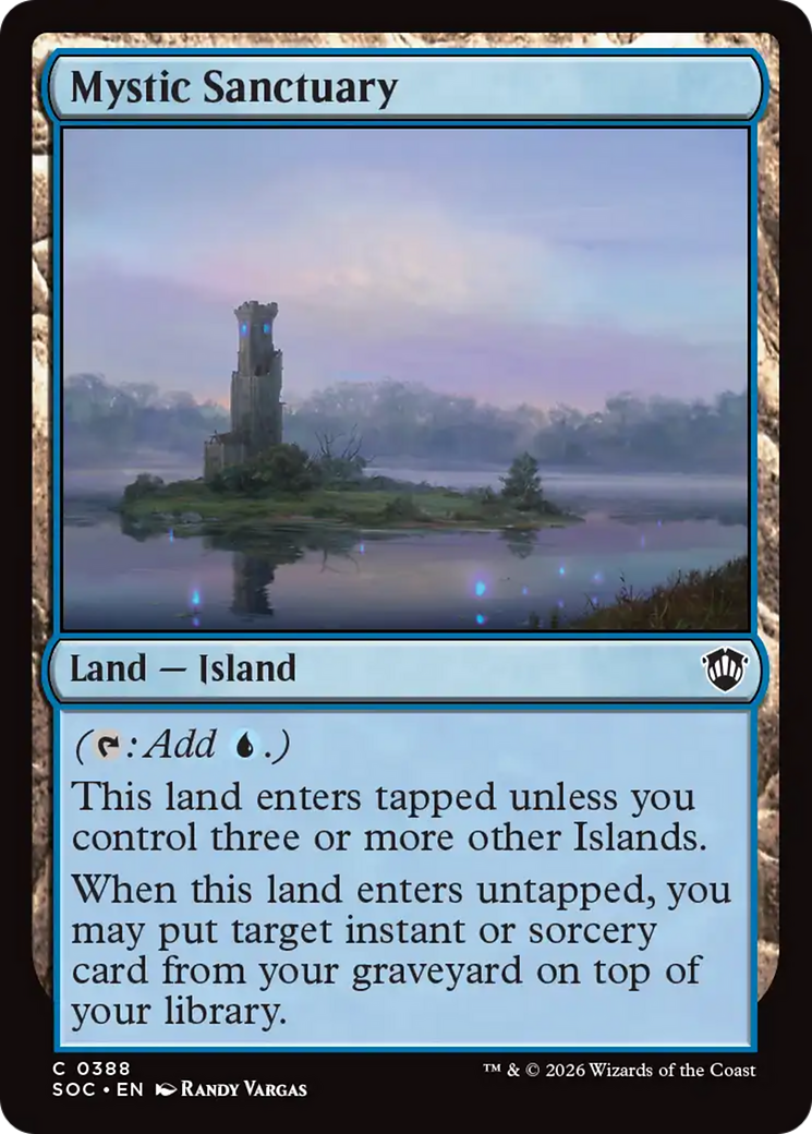 Mystic Sanctuary [Secrets of Strixhaven Commander] | Exor Games Summserside