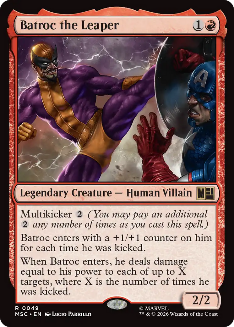 Batroc the Leaper [Marvel Super Heroes Commander] | Exor Games Summserside