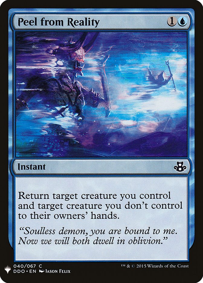 Peel from Reality [Mystery Booster] | Exor Games Summserside