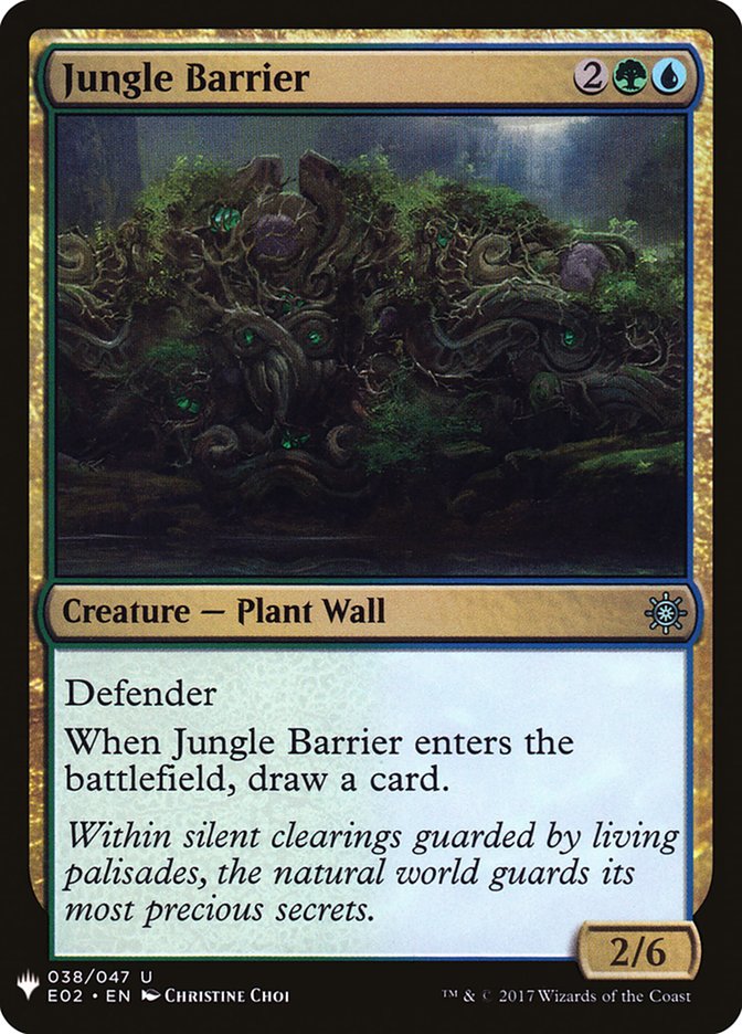 Jungle Barrier [Mystery Booster] | Exor Games Summserside