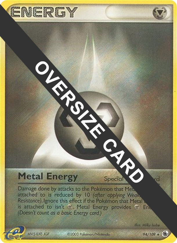Metal Energy (94/109) (Jumbo Card) [EX: Ruby & Sapphire] | Exor Games Summserside