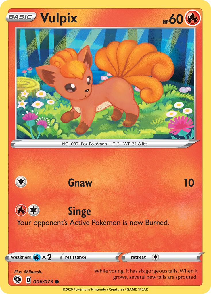 Vulpix (006/073) [Sword & Shield: Champion's Path] | Exor Games Summserside