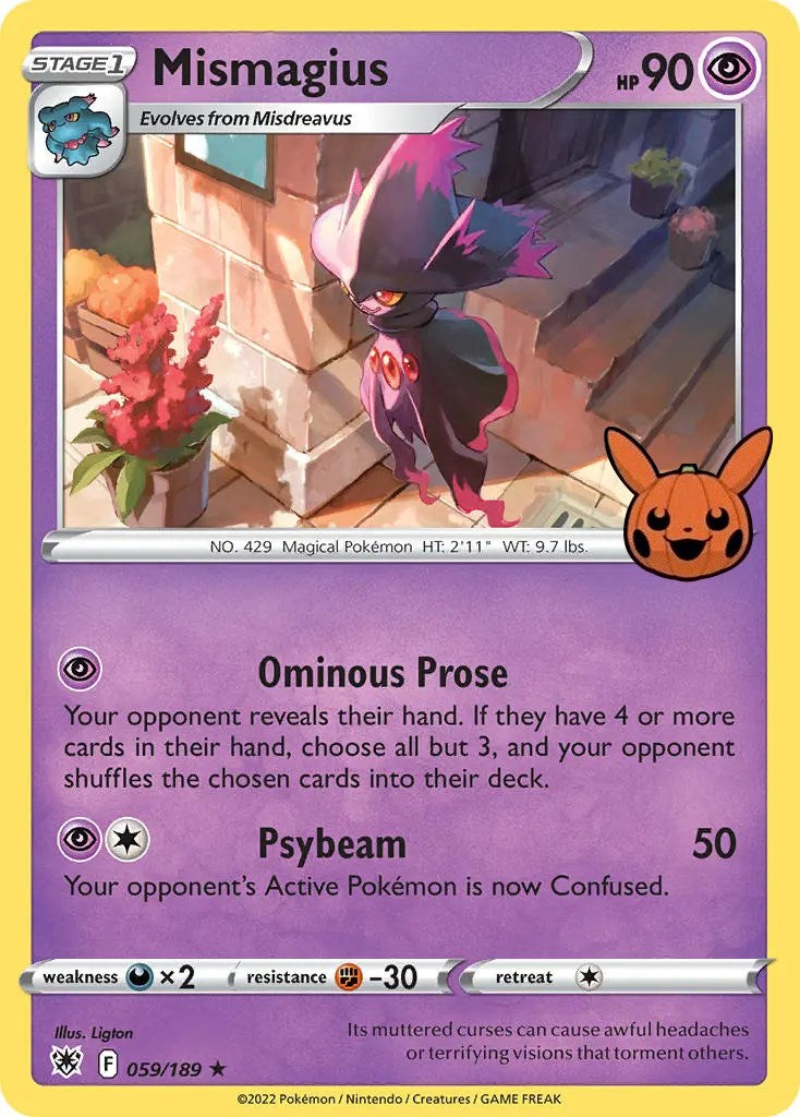 Mismagius (059/189) [Trick or Trade] | Exor Games Summserside