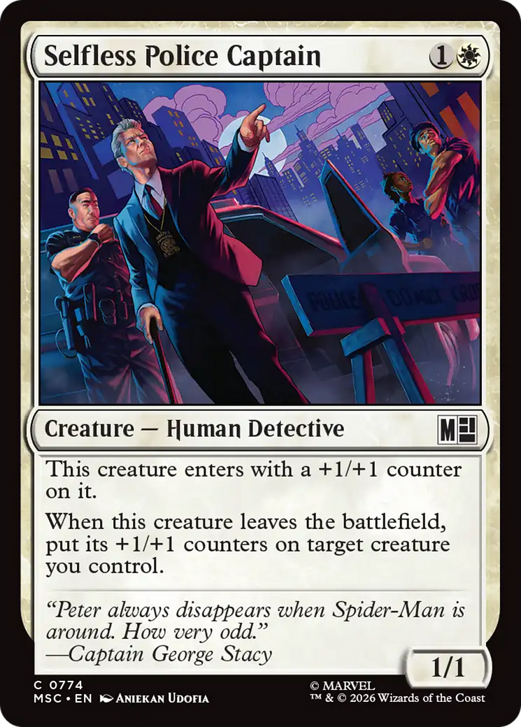 Selfless Police Captain [Marvel Super Heroes Commander] | Exor Games Summserside