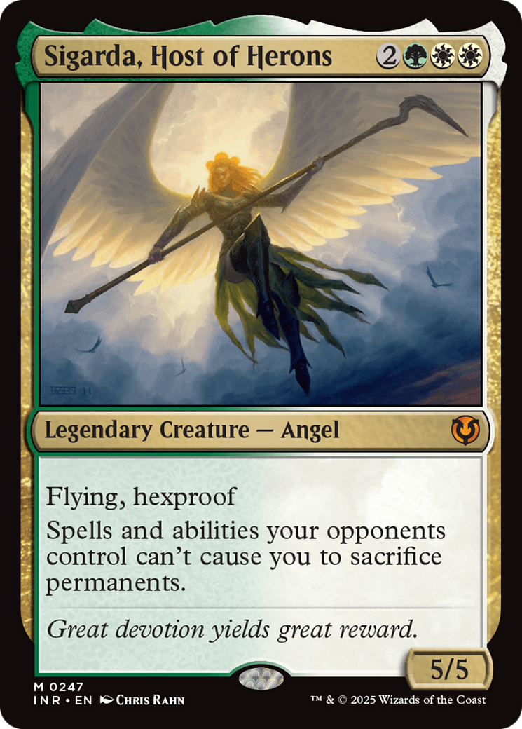 Sigarda, Host of Herons (Retro Frame) [Innistrad Remastered] | Exor Games Summserside