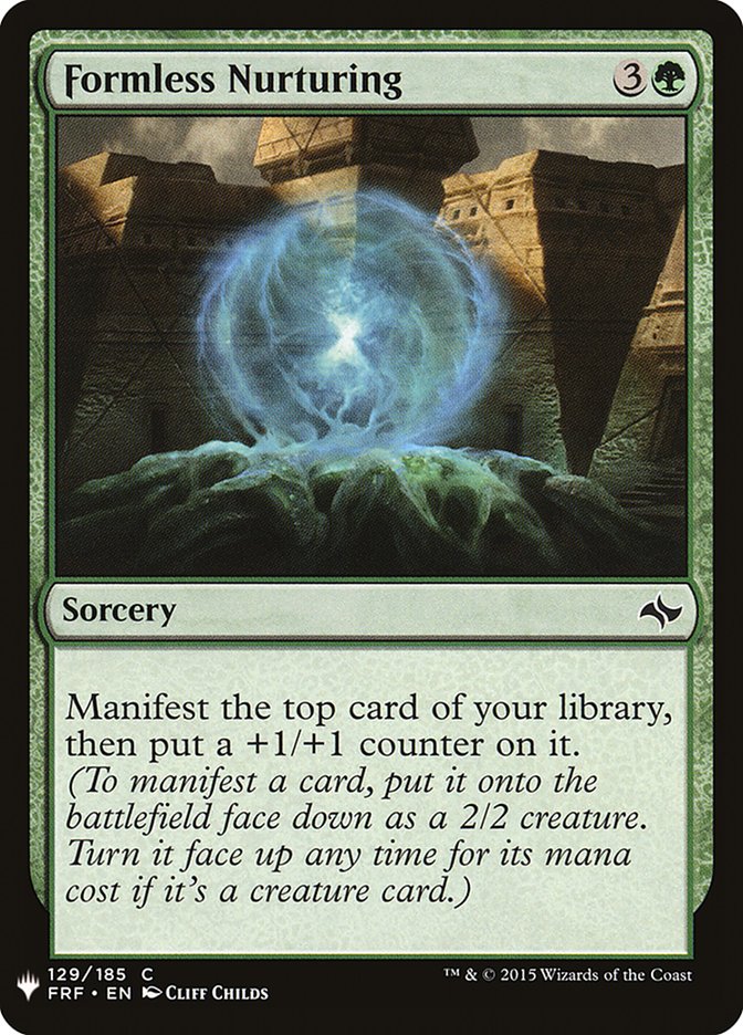 Formless Nurturing [Mystery Booster] | Exor Games Summserside