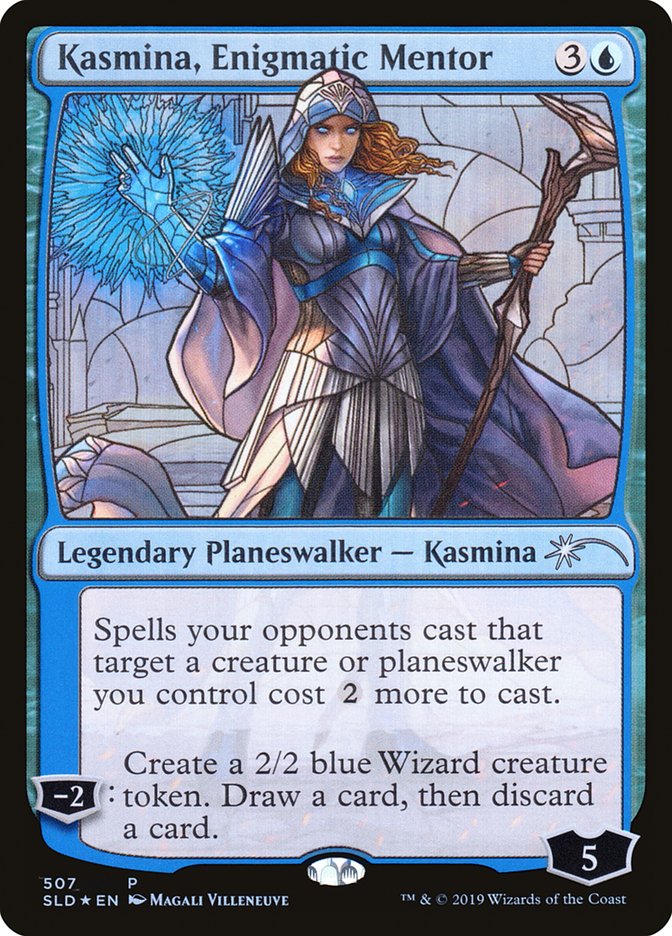 Kasmina, Enigmatic Mentor (Stained Glass) [Secret Lair Drop Promos] | Exor Games Summserside