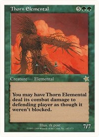 Thorn Elemental (Oversized) [Oversize Cards] | Exor Games Summserside