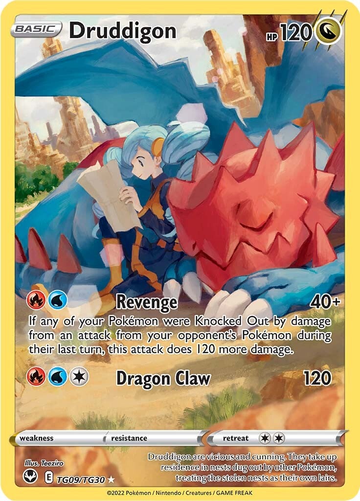 Druddigon (TG09/TG30) [Sword & Shield: Silver Tempest] | Exor Games Summserside