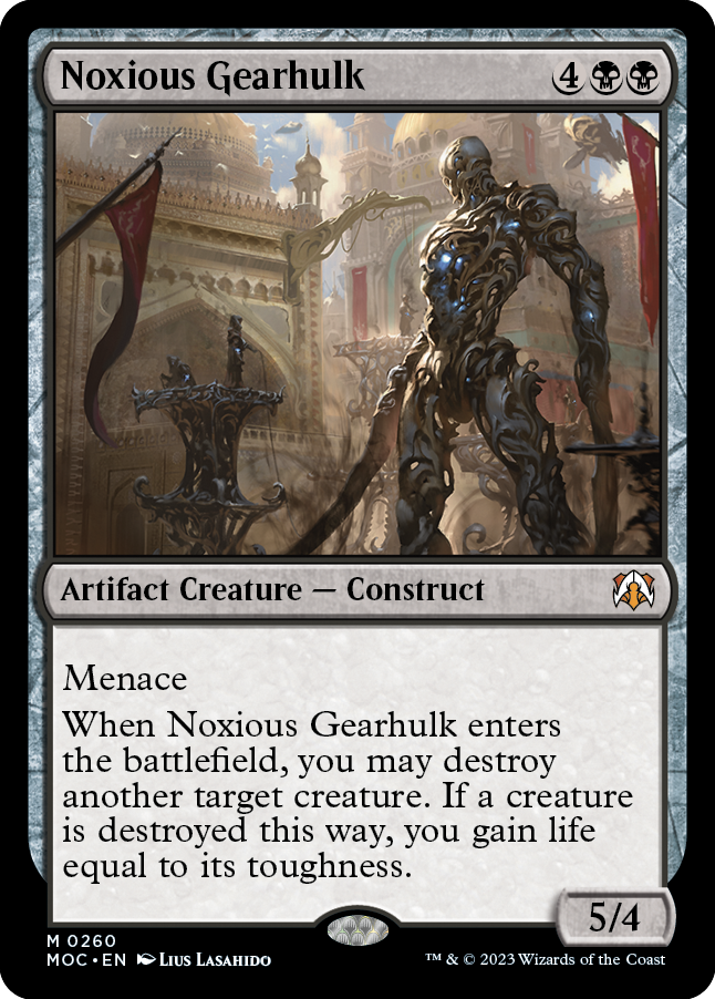 Noxious Gearhulk [March of the Machine Commander] | Exor Games Summserside