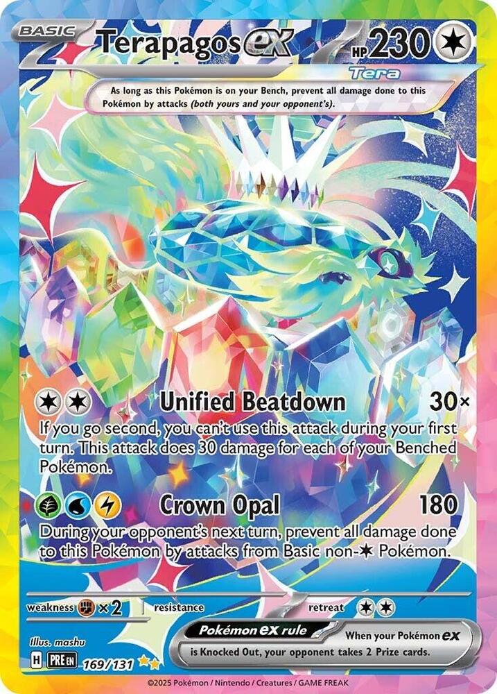 Terapagos ex (169/131) [Scarlet & Violet: Prismatic Evolutions] | Exor Games Summserside
