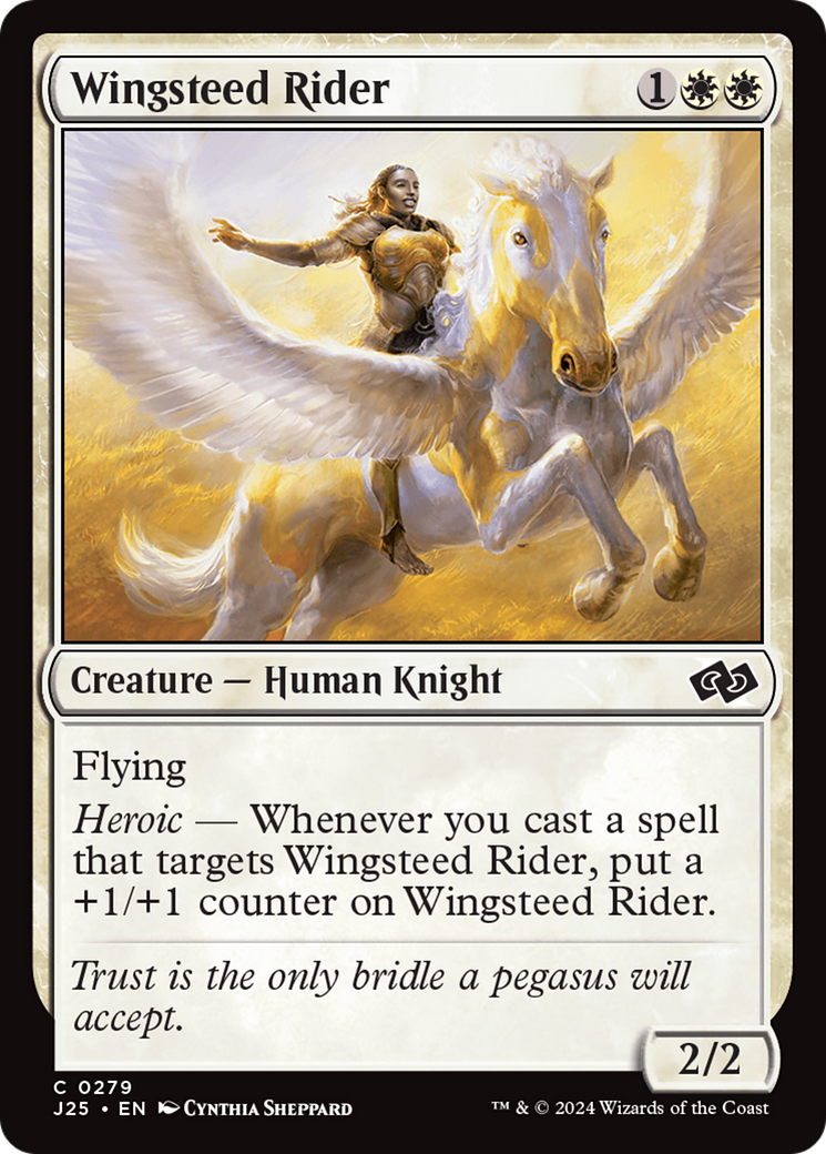 Wingsteed Rider [Foundations Jumpstart] | Exor Games Summserside