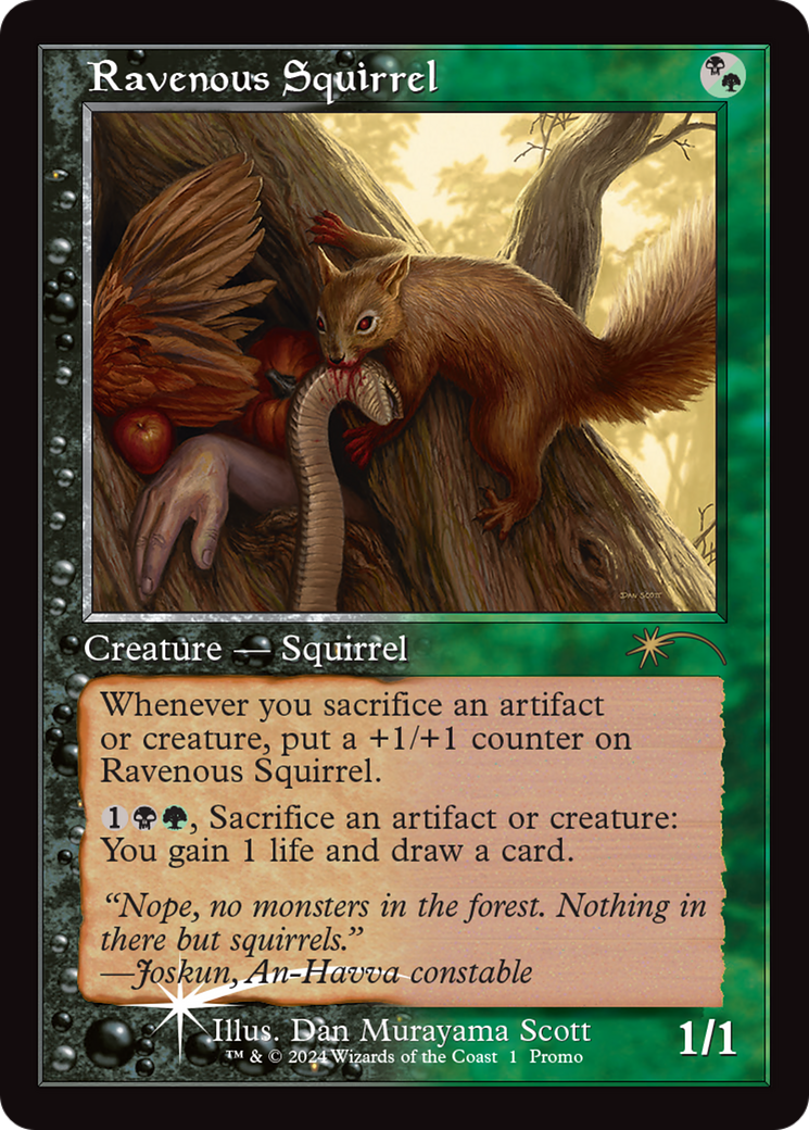 Ravenous Squirrel (Open House) [Wizards Play Network 2024] | Exor Games Summserside